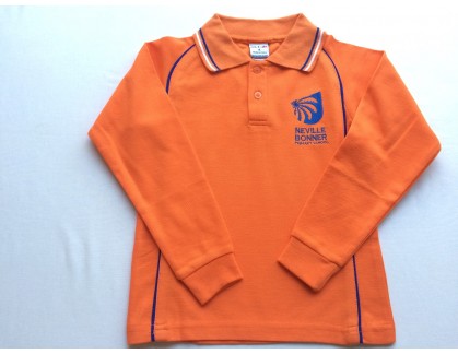 Bonner Long/Sleeve Polo "Orange"