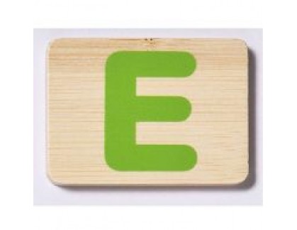 Bamboo Letter E