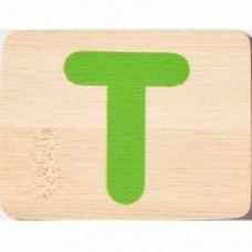 Bamboo Letter T