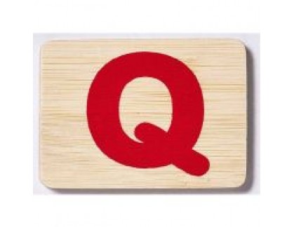 Bamboo Letter Q