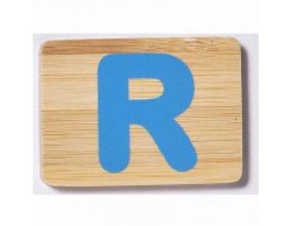 Bamboo Letter R