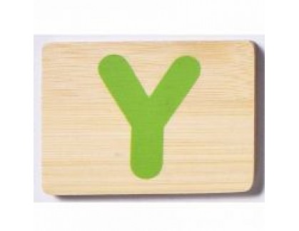 Bamboo Letter Y