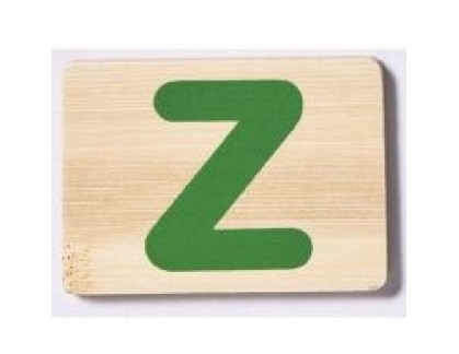 Bamboo Letter Z