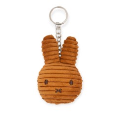 Miffy Plush Flat Keychain - Cinnamon Corduroy