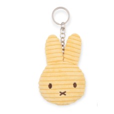 Miffy Plush Flat Keychain - buttercream Corduroy