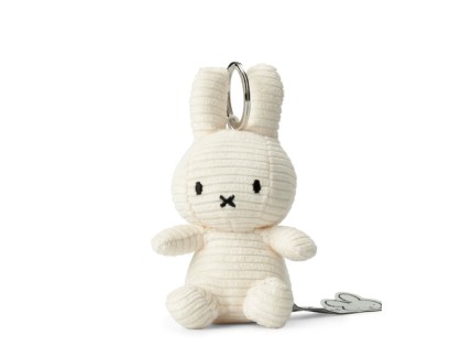 Miffy Keychain Corduroy Offwhite- 10 cm