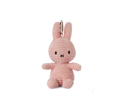 Miffy Keychain Corduroy pink - 10 cm