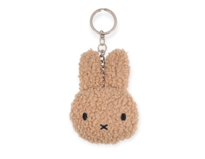 Miffy Plush Flat Keychain - Teddy Beige Corduroy