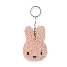 Miffy Plush Flat Keychain - Teddy Pink Corduroy