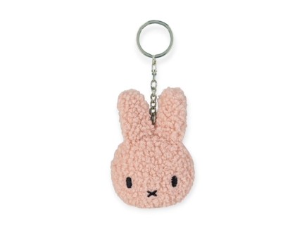 Miffy Plush Flat Keychain - Teddy Pink Corduroy