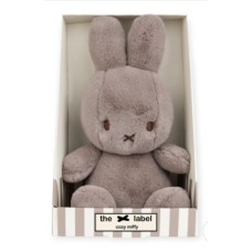 Cozy Miffy Plush & Gift Box Taupe - 23cm