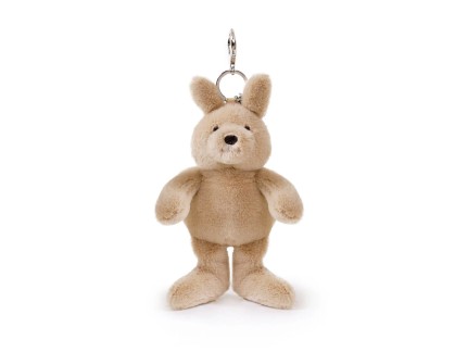 Kip Kangaroo Bag Charm (Vegan Angora) 7"/ 18 cm