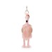 Gloria Flamingo Bag Charm (Vegan Angora) 7"/ 18 cm