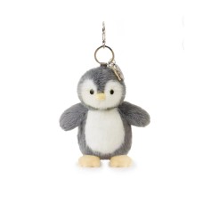 Penguin Bag Charm (Vegan Angora) 7"/ 18 cm