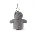 Penguin Bag Charm (Vegan Angora) 7"/ 18 cm