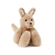 Little Kip Kangaroo – Soft Toy (Vegan Angora) 10" / 25cm