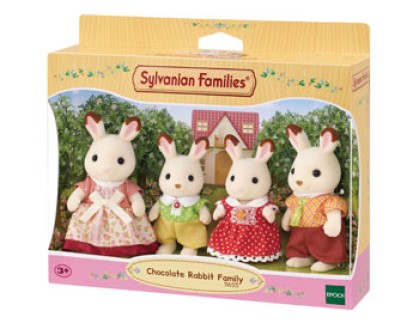 Sylvanian Families - Chocolate Rabbit Family 