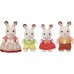 Sylvanian Families - Chocolate Rabbit Family 