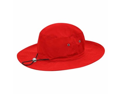 RED MICROFIBRE SURF HAT